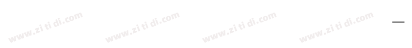 JC江城LED液晶数字 常规字体转换